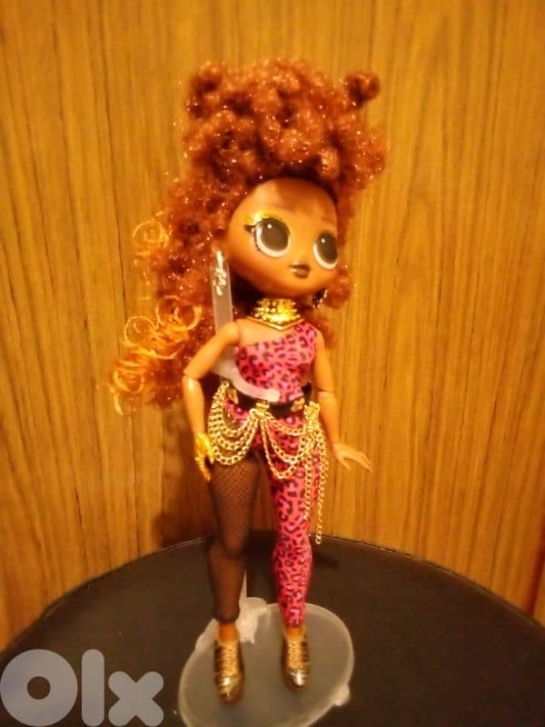 LOL REMIX ROCK FEROCIOUS OMG Great Rare doll in her Own wear +Shoes=32 7