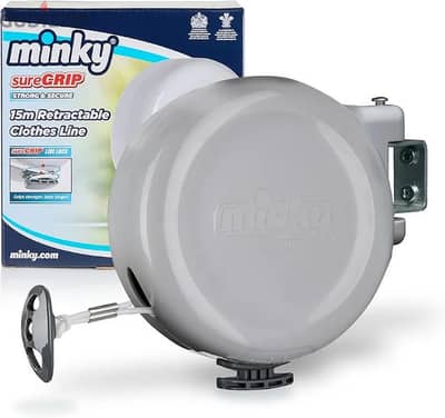 minky 15m retractable clothes line