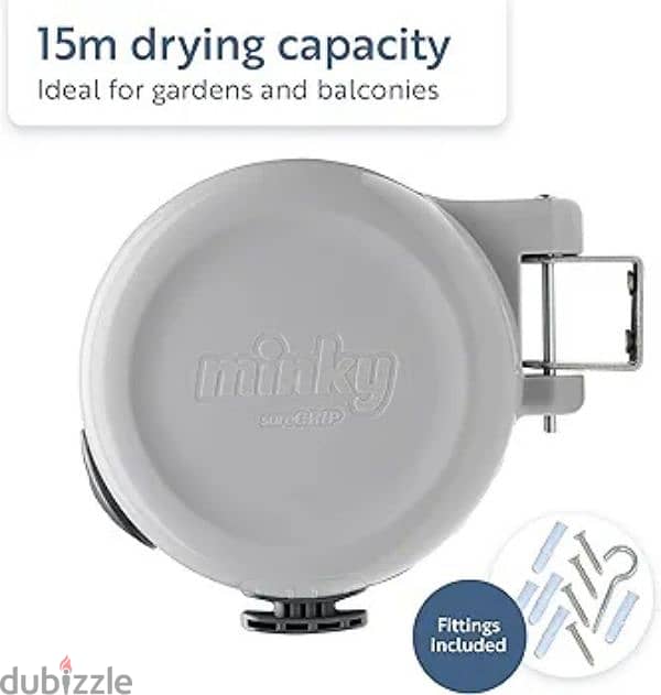 minky 15m retractable clothes line 1