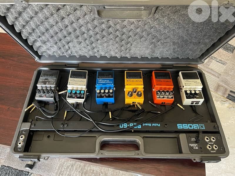 Boss pedals almost new 0