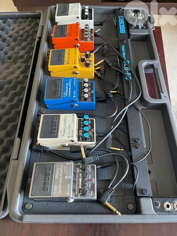 Boss pedals almost new 2