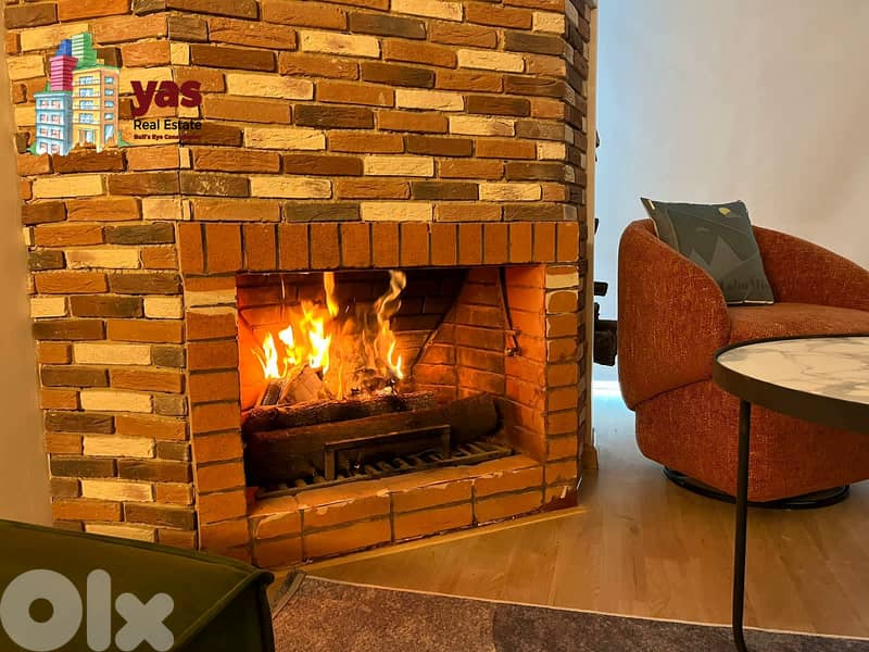 Faraya 60m2 | 80m2 Garden | Furnished | Rent |  Open View | DA 5