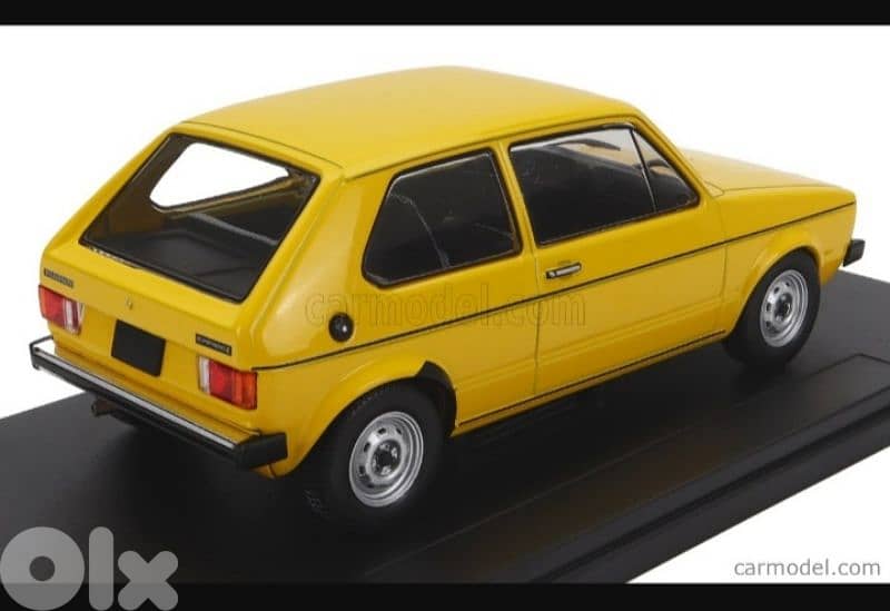 Golf Mk1 1978 diecast car model 1;24 2