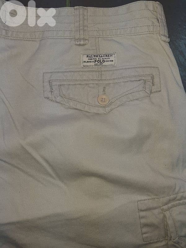 ORIGINAL SHORT RALPH LAUREN  SIZE W 42 BEIGE 2
