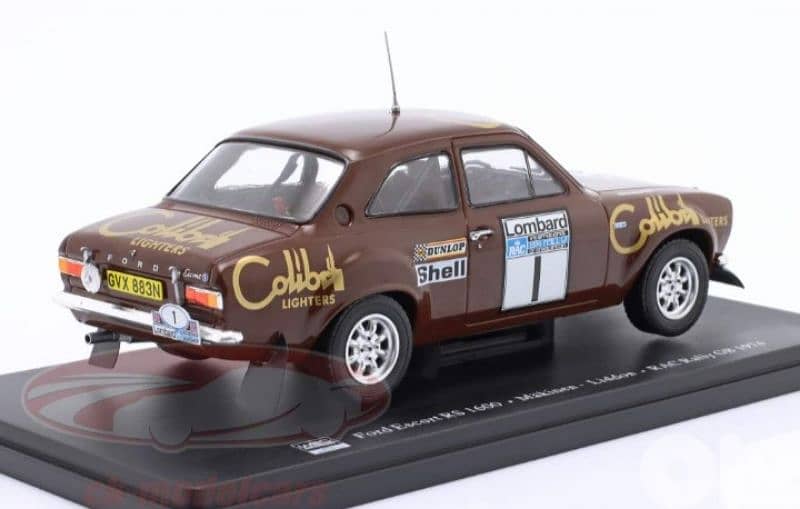 Ford Escort RS1600 ( Rally 1974) diecast car model 1;24 3