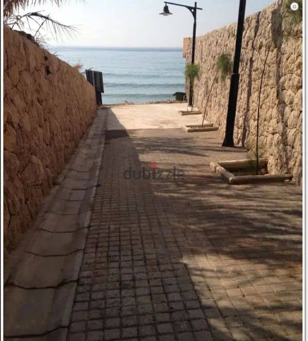 Beach chalet duplex for rent in halat with private access min 6 month 10