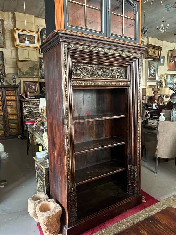 solid wood antique heavy solid wood teak shelf 0