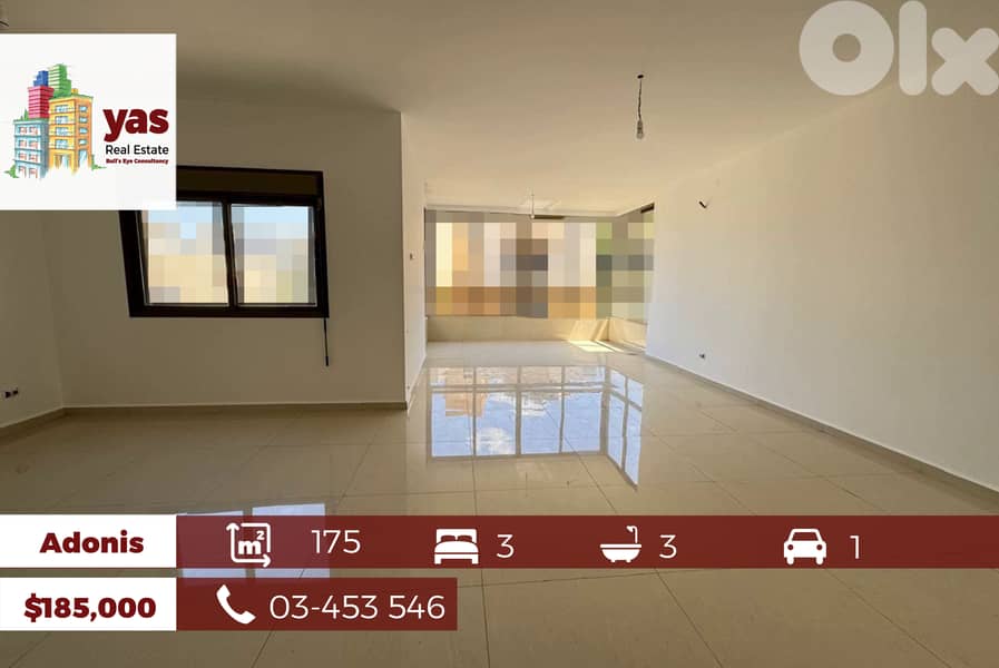 Adonis 175m2 | Brand New | City View | Calm Area | CHN 0