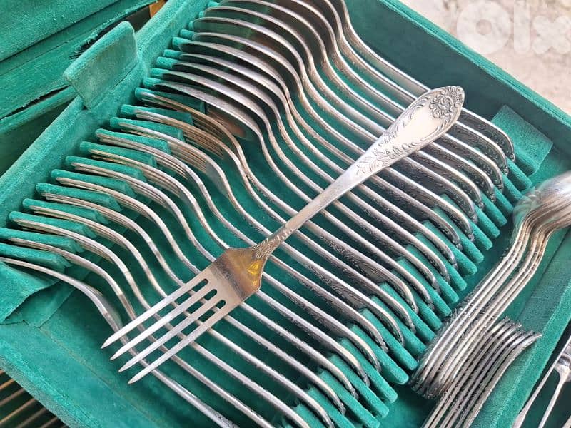 cutlery set 85 psc silver russian original 1