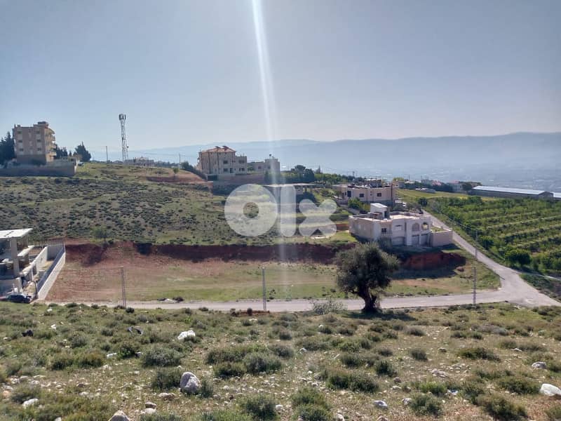 zahle land 822 sqm for sale panoramic view overlooking the city #6567 1
