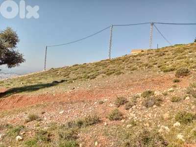 zahle land 822 sqm for sale panoramic view overlooking the city #6567