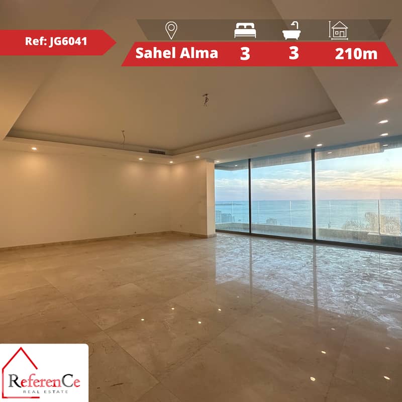 Luxury apartment in Sahel Alma for sale شقة فاخرة في ساحل علما 0