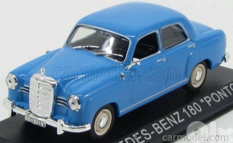 Mercedes Ponton 180D (W120) 1954 diecast car model 1;43. 0