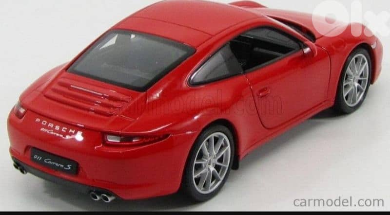 Porsche 911 (991) Carrera S 2013 diecast car model 1:24 2
