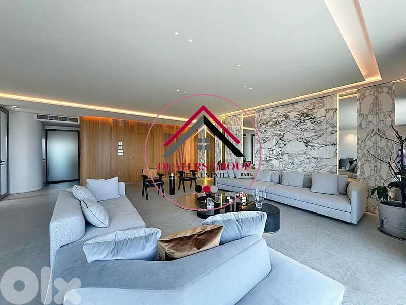 Sea View Modern Deluxe Apartment for sale in Ain el Tineh 0