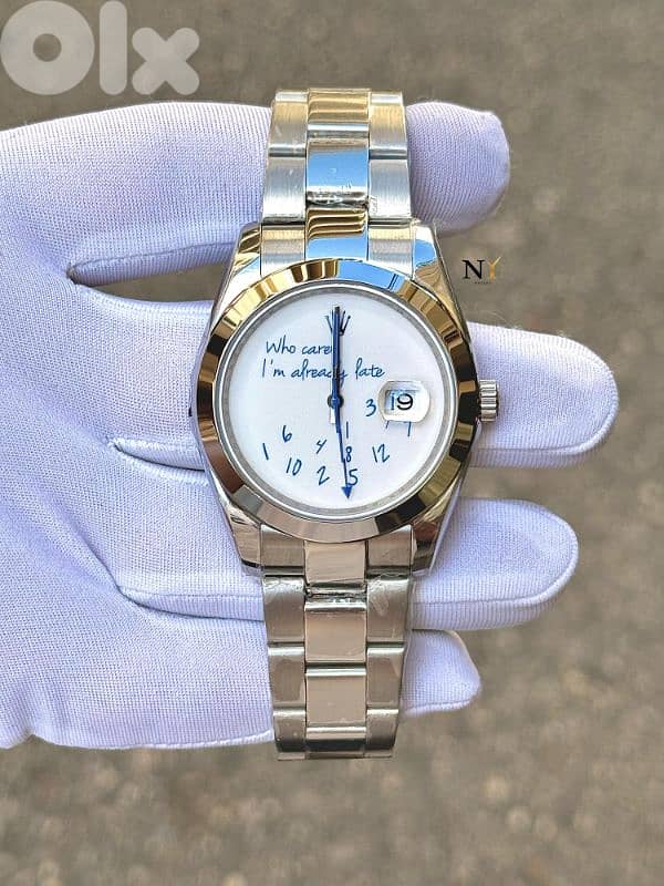 Rolex Who Cares I'm Always Late 0