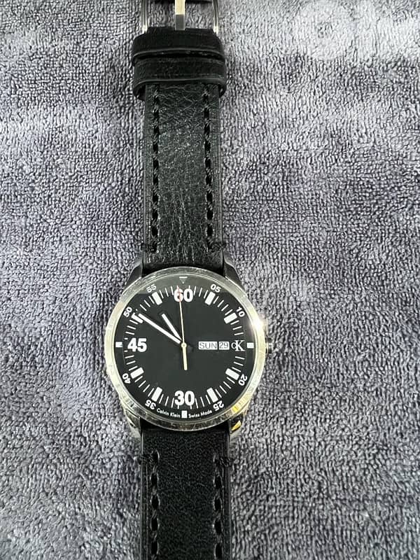 ساعة يد رجالي اصلي cK 0