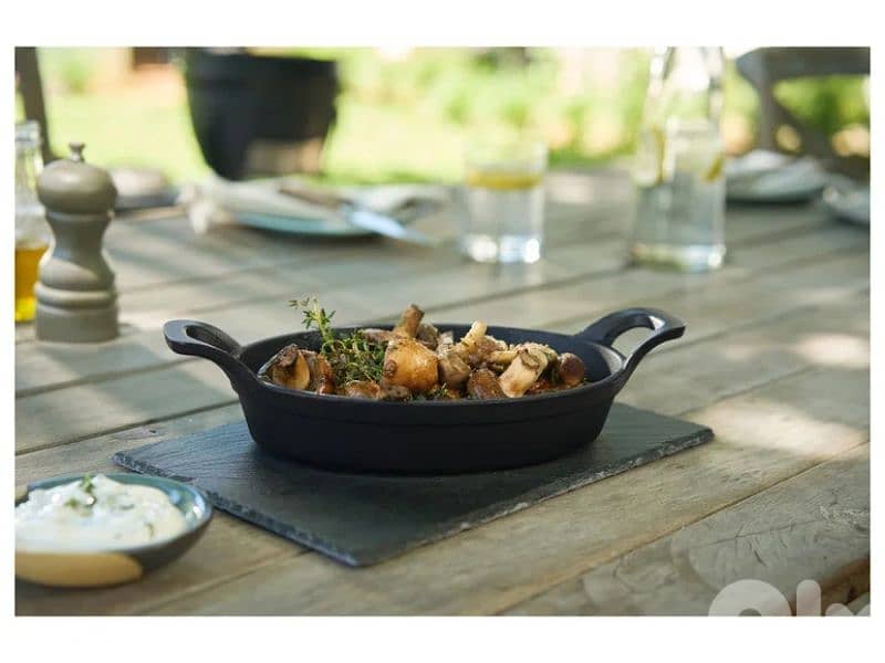 grill meister grill pan+ serving dish set 0