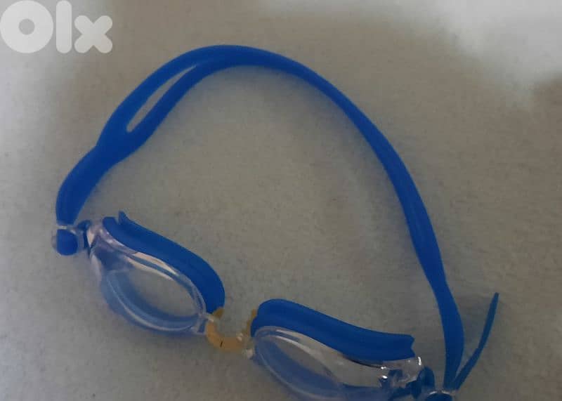 Swimming Goggles. Blue. Customized that can fit any prescription. 5