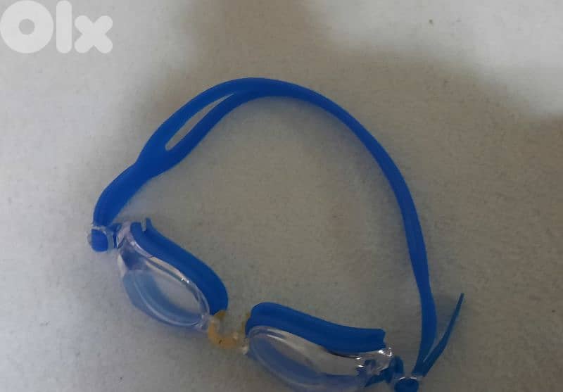 Swimming Goggles. Blue. Customized that can fit any prescription. 6