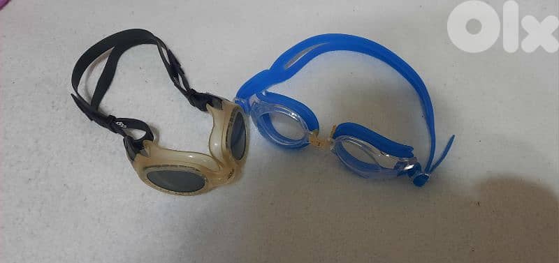 Swimming Goggles. Blue. Customized that can fit any prescription. 7