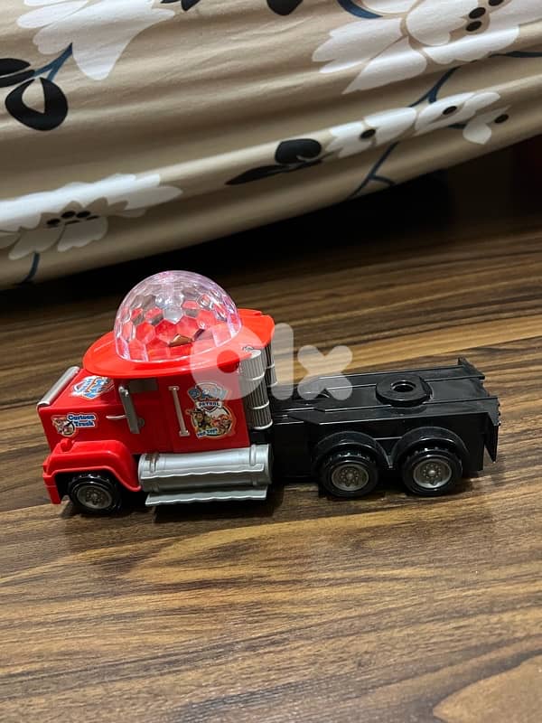 paw patrol music and light truck 1