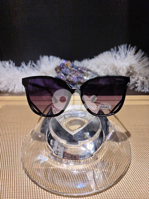 VERSACE women black sunglasses 1