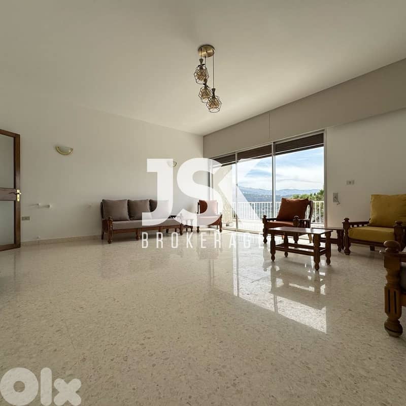 L17589 - Semi-Furnished Apartment For Rent in Baabdat 0