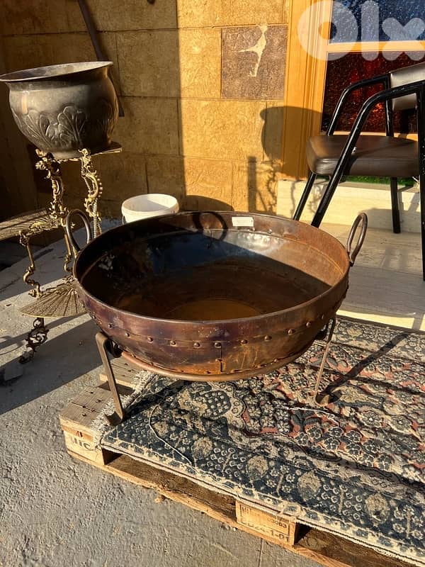 iron fire bowl 0