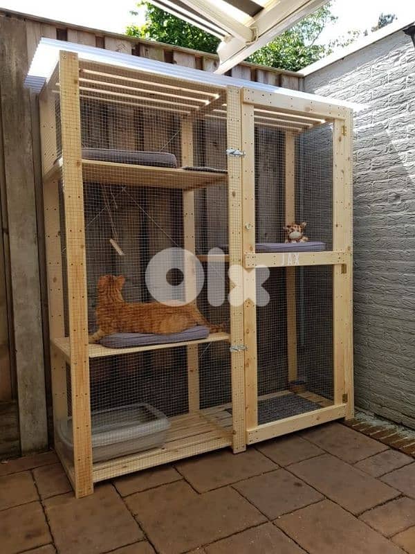Pet wooden cages 3