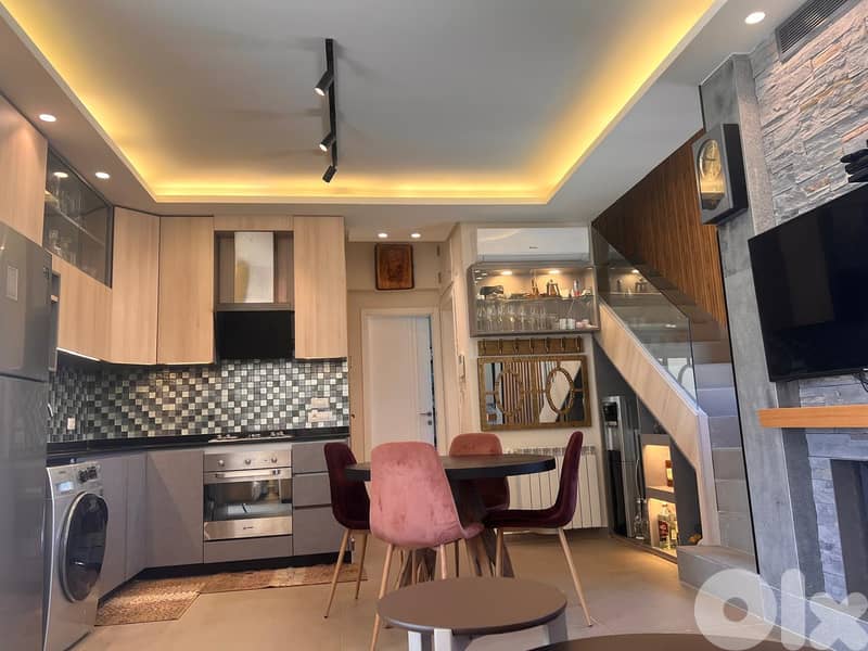 L17662  - Luxurious Chalet With Terrace For Rent in Zaarour 9