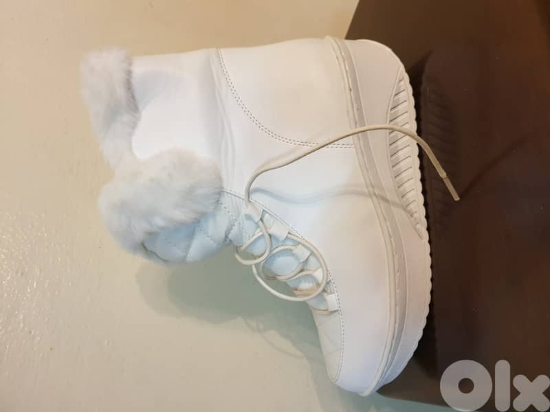 Women Boots Solid Slip-On Soft 3