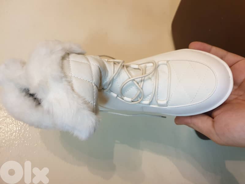 Women Boots Solid Slip-On Soft 5