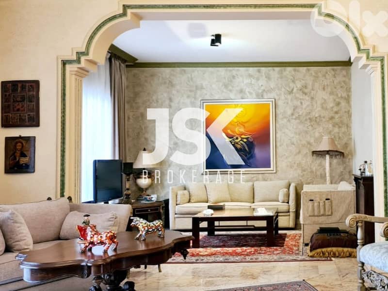 L17507 - Spacious Apartment For Sale in Achrafieh, Carré D'or 0