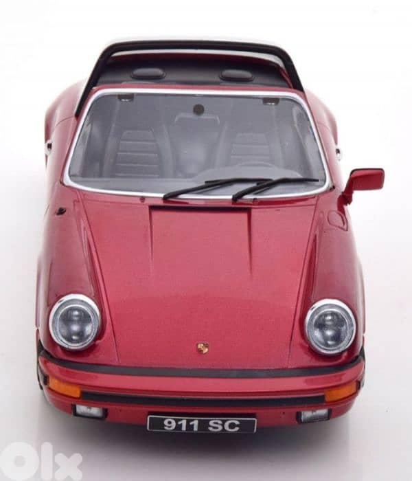 Porsche 911 SC Targa 1978 diecast car model 1;18. 3