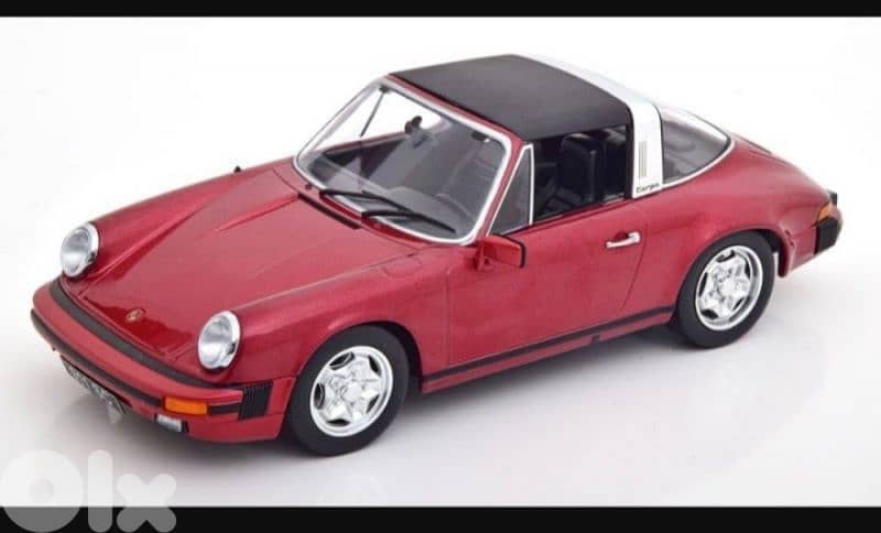 Porsche 911 SC Targa 1978 diecast car model 1;18. 5