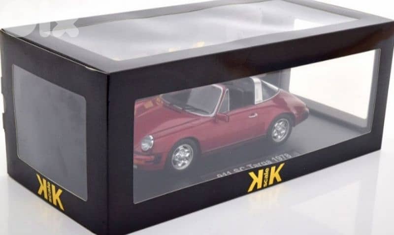 Porsche 911 SC Targa 1978 diecast car model 1;18. 7