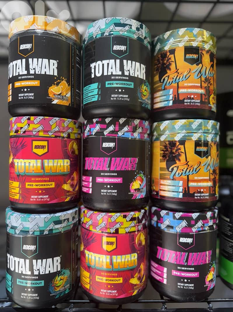 Redcon1 Total War Pre workout (30 Servings) 0