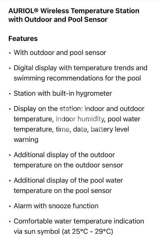 home&pool thermometer 8