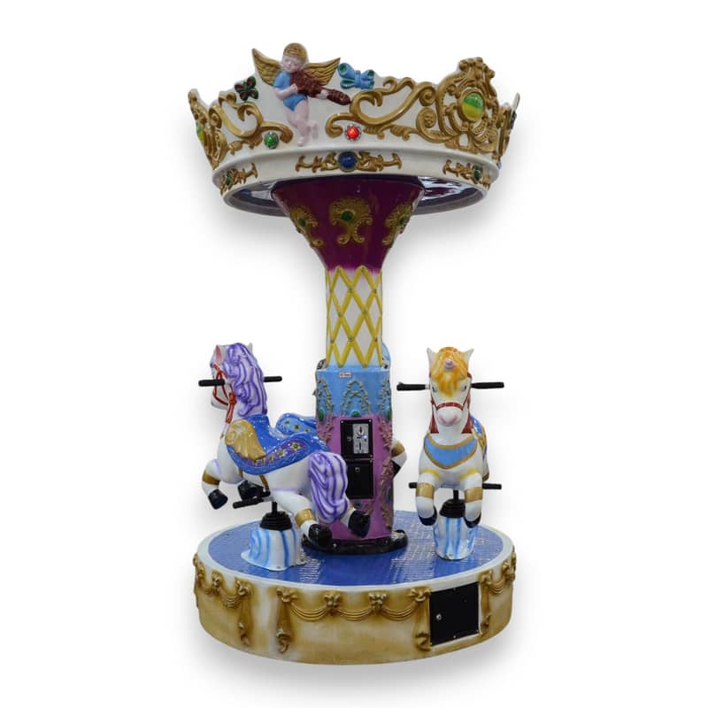 ANGEL CAROUSEL - Coin Operated Kiddie Ride (Refurbished) 1