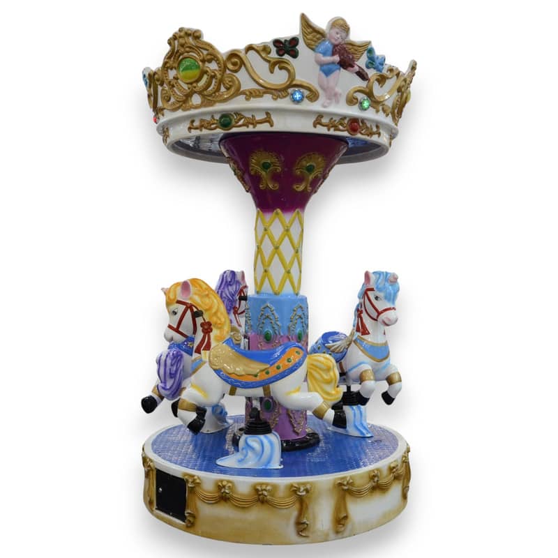 ANGEL CAROUSEL - Coin Operated Kiddie Ride (Refurbished) 2