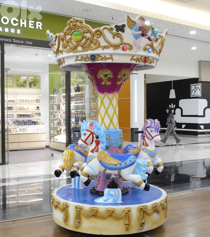 ANGEL CAROUSEL - Coin Operated Kiddie Ride (Refurbished) 3