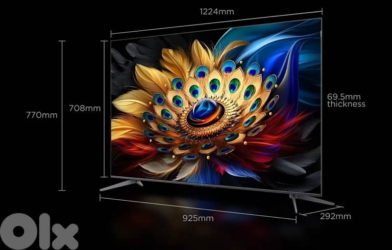 TCL 55” P8K Qled 144hz Google TV 9