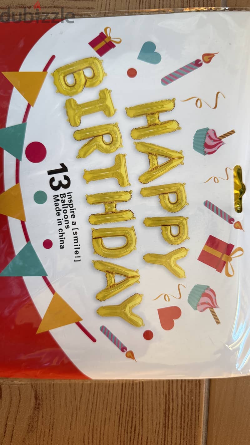Birthday and event supplies 3