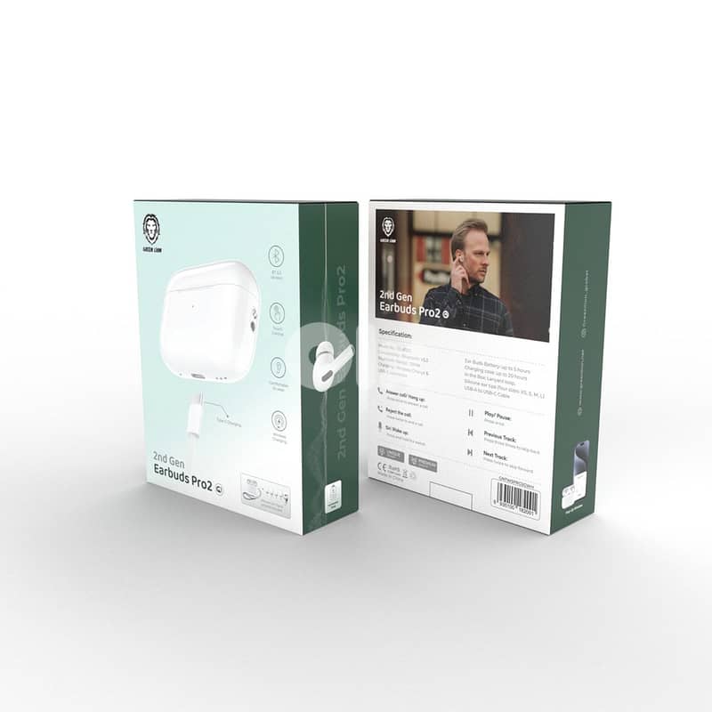 Green Lion 2nd Gen Earbuds Pro 2 5