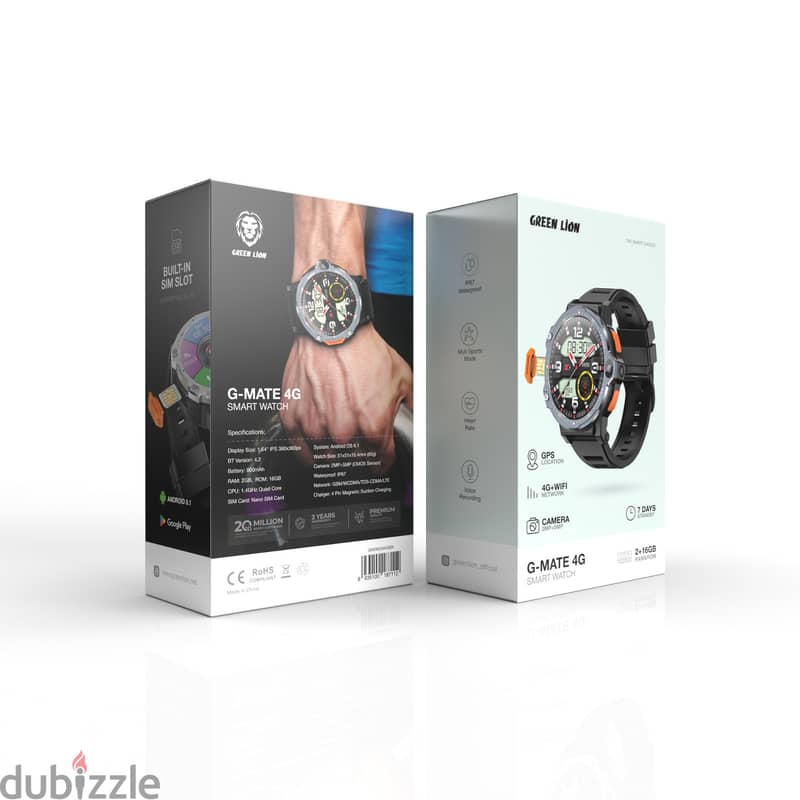 Green Lion G-Mate 4G Smart Watch 2