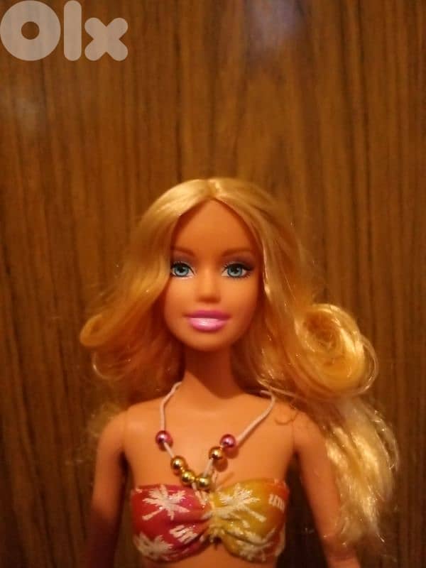Barbie BEACH PARTY Mattel Great doll2008 Bend legs Flat feet+Swim wear 4