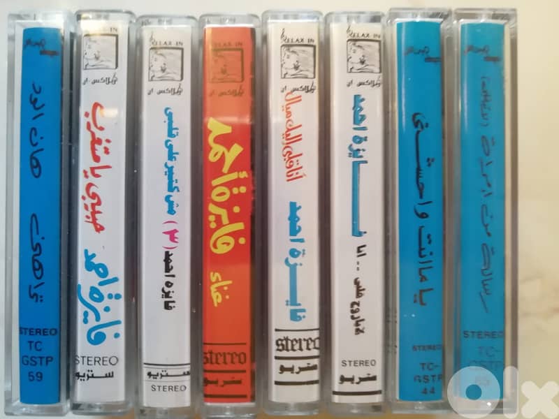 ثمان كاسيتات لفايزه احمد 25$ الكل 1