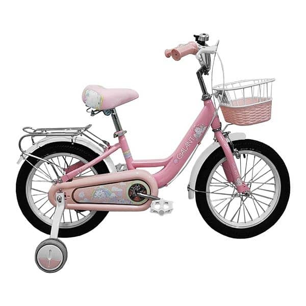 Bicycle With Rainbow Stickers & 2 Seats 16" 1