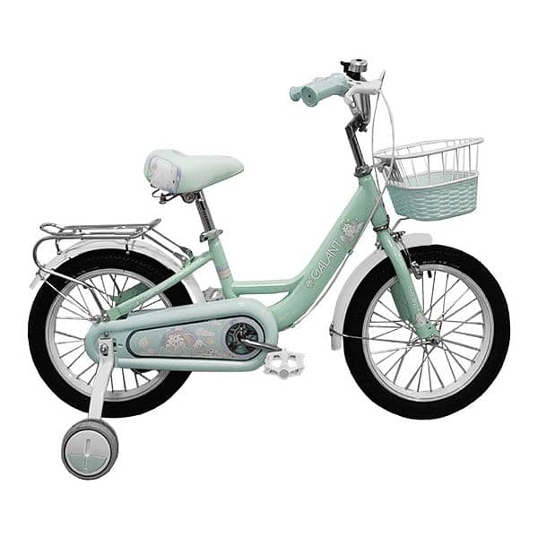 Bicycle With Rainbow Stickers & 2 Seats 16" 2